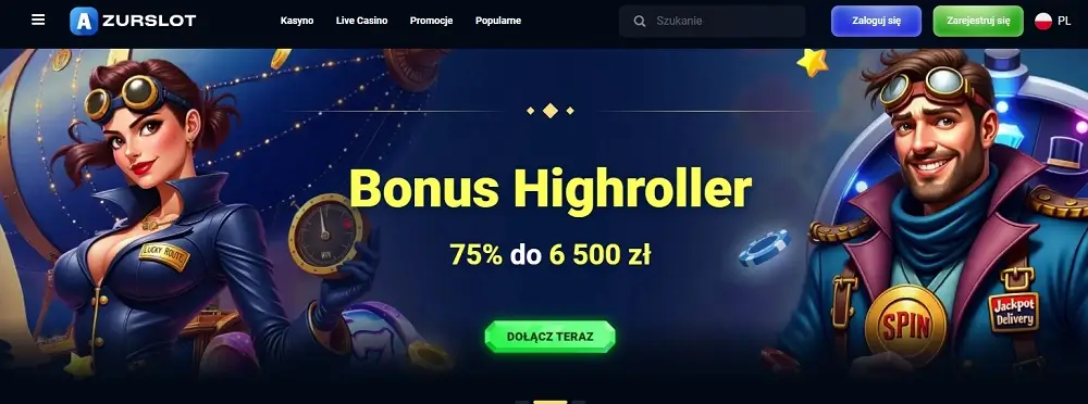azur slot Casino online strona glowna